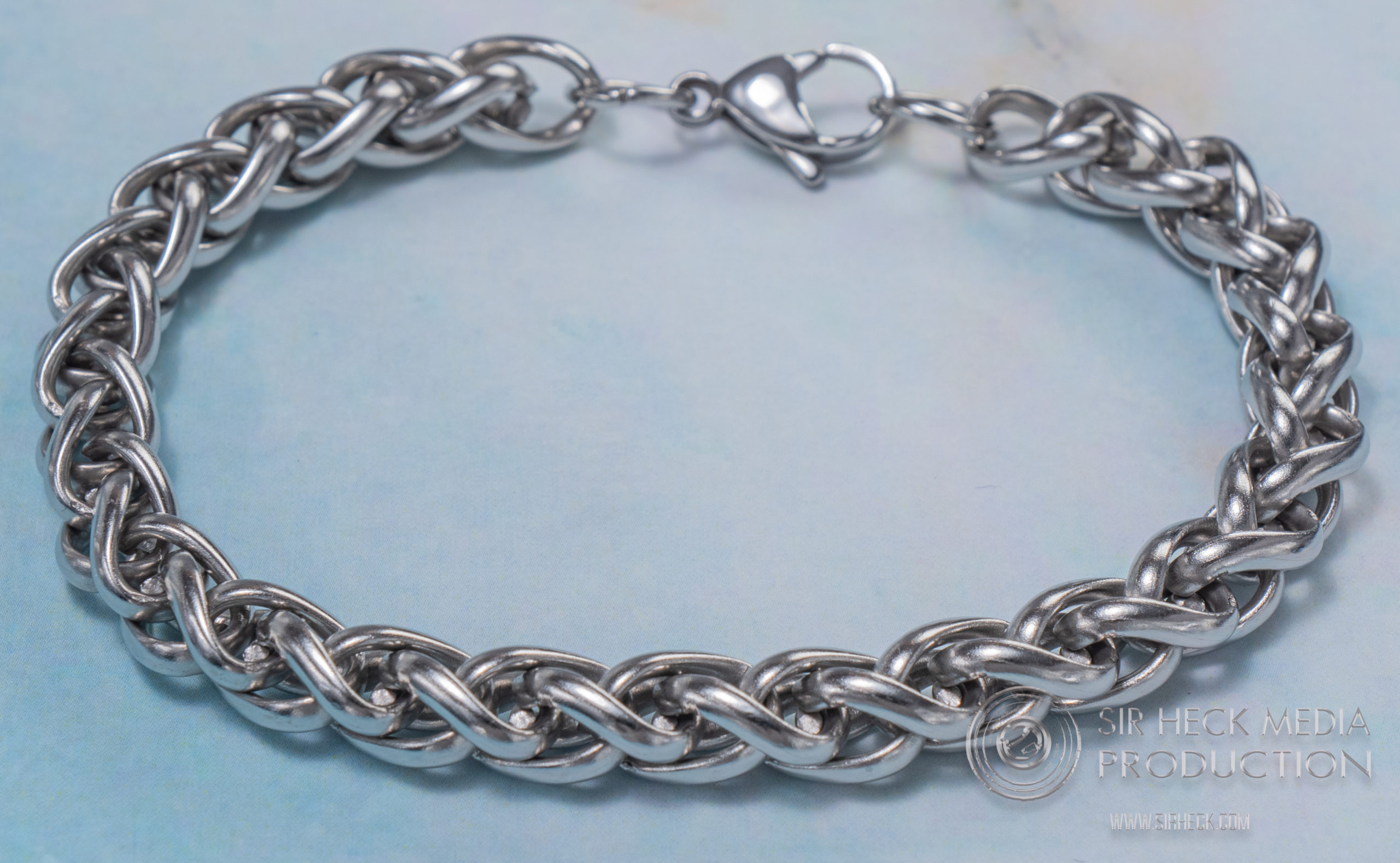 Product photography — Platinum tennis bracelet