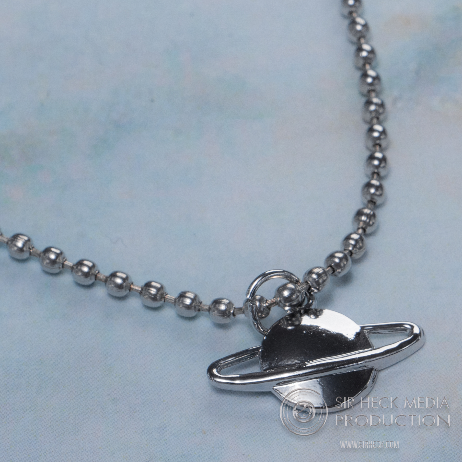 Product photography — Luxury diamond pendant styling