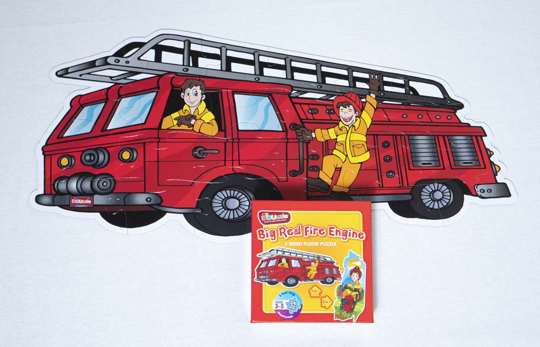Commercial product setup with model vehicle