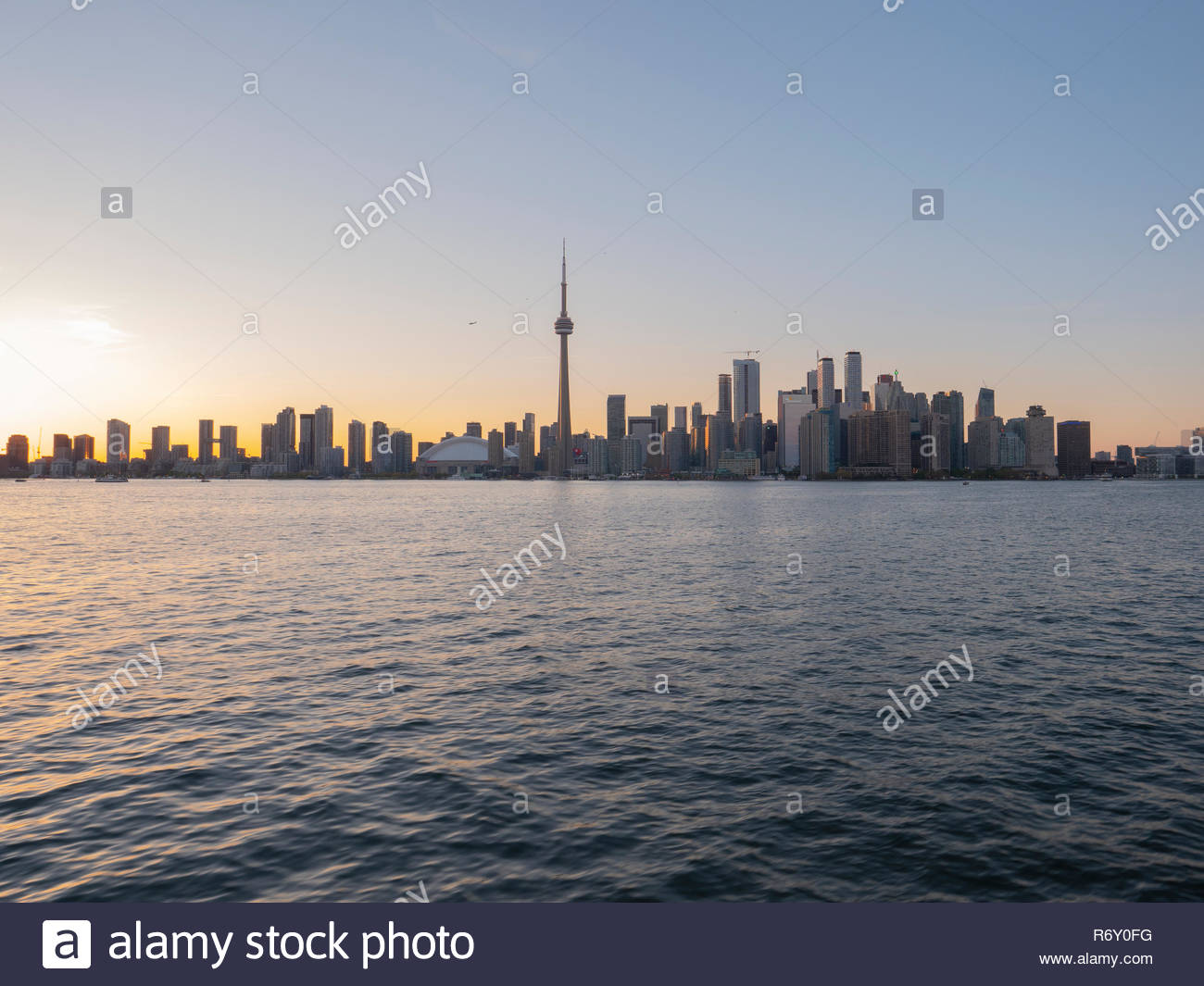 Toronto Skyline from the Lake